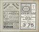 GA Thematik: Anzeigenganzsachen / Advertising Postal Stationery: 1887, France. Advertising Letter Card - Unclassified