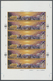 ** Thematik: Arktis & Antarktis / Arctic & Antarctic: 1993, UN Geneva. Pane With 6 Imperforate Strips O - Andere & Zonder Classificatie