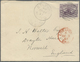 Br Thematik: Bergbau, Minen / Mining, Mines: 1897, Envelope From ST. JOHN Franked With 5 Cent Mining Mo - Fabrieken En Industrieën