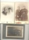 Lot De 7 Photos Sur Carton ( Grand Modèle) Verviers, Liège, Bruxelles, Constantinople, Dame, Homme, Fillette, Mode (cor) - Personnes Identifiées