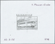 (*) Thematik: Eisenbahn / Railway: 2005, Austria. Proof In Black (marked As 3th Phase/End) For The "Rail - Treinen