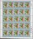 ** Thematik: Flora-Orchideen / Flora-orchids: 1981, Guyana. Surcharge 60c On 3c With Diagonal Overprint - Orchideeën