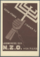 Thematik: Judaika / Judaism: 1935 (8. Bzw. 10.9.), Österreich, Zwei Sonderpostkarten Zum I. Kongress - Non Classés