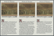 ** Thematik: Kunst / Art: 1992, UN Geneva. IMPERFORATE Inscription Block Of 6 (3 Stamps And 3 Labels) F - Andere & Zonder Classificatie