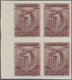 **/ Thematik: Olympische Spiele / Olympic Games: 1906, 2 Lepta Discus Thrower, Mnh Block Of Four From Le - Autres & Non Classés