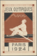 GA Thematik: Olympische Spiele / Olympic Games: 1924, Paris, Frankreich, 15 C Pasteur Ganzsachenkarten - Andere & Zonder Classificatie