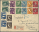 Br Thematik: Olympische Spiele / Olympic Games: 1928, Amsterdam, Two Complete Sets Tied By Four Strikes - Autres & Non Classés