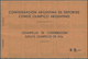 ** Thematik: Olympische Spiele / Olympic Games: 1936: Argentinien Orginalheft "Confederacion Argentina - Andere & Zonder Classificatie