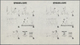 ** Thematik: Pfadfinder / Boy Scouts: 1969, SCOUTS IN GUINEA - 8 Items; Double Progressive Plate Proofs - Autres & Non Classés