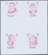 ** Thematik: Raumfahrt / Astronautics: 1971, AJMAN: Famous Personalities Four Different Stamps 1r. John - Autres & Non Classés