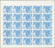 ** Thematik: Raumfahrt / Astronautics: 1972. Sharjah. Progressive Proof (5 Phases) In Complete Sheets O - Autres & Non Classés