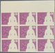 ** Thematik: Religion / Religion: 1965, Bhutan. Progressive Proof (10 Phases) In Top Margin Blocks Of 9 - Autres & Non Classés