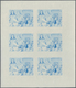 Delcampe - ** Thematik: Religion / Religion: 1970, Fujeira. Progressive Proof (7 Phases) In Miniature Sheets Of 6 - Autres & Non Classés