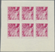 ** Thematik: Religion / Religion: 1970, Fujeira. Progressive Proof (7 Phases) In Miniature Sheets Of 6 - Autres & Non Classés