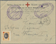 Br Thematik: Rotes Kreuz / Red Cross: 1915 – Russian Detachment In France. Stampless Envelope Headed 'S - Rode Kruis