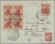 Br Thematik: Rotes Kreuz / Red Cross: 1938 Spanien 5x 45 C. Rot "Sanitäter M. Verletztem" U. 30 C. Port - Croix-Rouge