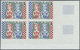 ** Thematik: Spiele-Schach / Games-chess: 1977, MALI: Chess Figures Complete Set In IMPERFORATE Blocks - Schaken