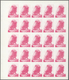 ** Thematik: Tiere-Affen / Animals-monkeys: 1972. Sharjah. Progressive Proof (5 Phases) In Complete She - Singes