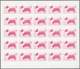 ** Thematik: Tiere-Hunde / Animals-dogs: 1972. Sharjah. Progressive Proof (6 Phases) In Complete Sheets - Honden