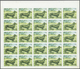 Delcampe - ** Thematik: Tiere-Hunde / Animals-dogs: 1972. Sharjah. Progressive Proof (6 Phases) In Complete Sheets - Chiens