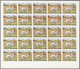 ** Thematik: Tiere-Hunde / Animals-dogs: 1972. Sharjah. Progressive Proof (8 Phases) In Complete Sheets - Honden