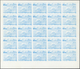 Delcampe - ** Thematik: Tiere-Hunde / Animals-dogs: 1972. Sharjah. Progressive Proof (8 Phases) In Complete Sheets - Honden