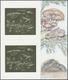 ** Thematik: Tiere-Insekten / Animals-insects: 1994, Fauna GOLD And SILVER Miniature Sheets Set Of Four - Other & Unclassified