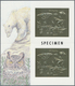 ** Thematik: Tiere-Insekten / Animals-insects: 1994, Fauna GOLD And SILVER Miniature Sheets Set Of Four - Autres & Non Classés