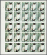 ** Thematik: Tiere-Katzen / Animals-cats: 1972. Sharjah. Progressive Proof (6 Phases) In Complete Sheet - Chats Domestiques