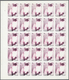 ** Thematik: Tiere-Katzen / Animals-cats: 1972. Sharjah. Progressive Proof (6 Phases) In Complete Sheet - Chats Domestiques