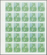 Delcampe - ** Thematik: Tiere-Katzen / Animals-cats: 1972. Sharjah. Progressive Proof (7 Phases) In Complete Sheet - Chats Domestiques