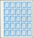 Delcampe - ** Thematik: Tiere-Katzen / Animals-cats: 1972. Sharjah. Progressive Proof (6 Phases) In Complete Sheet - Chats Domestiques