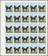 ** Thematik: Tiere-Pferde / Animals-horses: 1972. Sharjah. Progressive Proof (6 Phases) In Complete She - Paarden