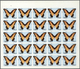 ** Thematik: Tiere-Schmetterlinge / Animals-butterflies: 1972. Sharjah. Progressive Proof (6 Phases) In - Vlinders