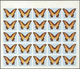 ** Thematik: Tiere-Schmetterlinge / Animals-butterflies: 1972. Sharjah. Progressive Proof (6 Phases) In - Papillons