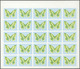 Delcampe - ** Thematik: Tiere-Schmetterlinge / Animals-butterflies: 1972. Sharjah. Progressive Proof (7 Phases) In - Papillons