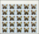 ** Thematik: Tiere-Schmetterlinge / Animals-butterflies: 1972. Sharjah. Progressive Proof (5 Phases) In - Vlinders