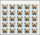 ** Thematik: Tiere-Schmetterlinge / Animals-butterflies: 1972. Sharjah. Progressive Proof (5 Phases) In - Papillons