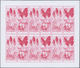 Delcampe - ** Thematik: Tiere-Schmetterlinge / Animals-butterflies: 1973, Burundi. Progressive Proof (6 Phases) Fo - Papillons