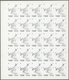 ** Thematik: Tiere-Vögel / Animals-birds: 1972. Sharjah. Progressive Proof (7 Phases) In Complete Sheet - Autres & Non Classés