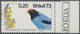 ** Thematik: Tiere-Vögel / Animals-birds: Brasil 1973, 0,20 C. Bird Missing Shadow In Light Blue, Some - Andere & Zonder Classificatie