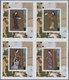 ** Thematik: Trachten / Costumes: 1971, AJMAN: Stamp Exhibition Philatokyo 'Japanese Traditional Costum - Costumes