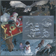 ** Thematik: Weihnachten / Christmas: 1993, Christmas GOLD And SILVER Miniature Sheets Set Of Eight, Tw - Noël