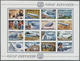 ** Thematik: Zeppelin / Zeppelin: 1994, Nicaraguar. Imperforate Proof For The Miniature Sheet Of 16 Of - Zeppelins