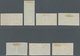 /(*) Ägypten: 1866 Complete Set Of Seven As Imperforated Plate Proofs On Unwatermarked Paper, Each In Pai - 1915-1921 Brits Protectoraat