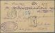 Br Ägypten: 1892. Registered Envelope Addressed To Persia Bearing SG 48, 2pi Orange Tied By Chibin-El-K - 1915-1921 Brits Protectoraat