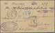 Br Ägypten: 1892. Registered Envelope Addressed To Persia Bearing SG 48, 2pi Orange Tied By Chibin-El-K - 1915-1921 Protectorat Britannique
