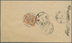 Br Ägypten: 1892. Registered Envelope Addressed To Persia Bearing SG 48, 2pi Orange Tied By Chibin-El-K - 1915-1921 Brits Protectoraat