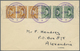 Br Ägypten: 1929 SHIP MAIL By S/S "RODA": Cover From Piraeus, Greece To Alexandria Bearing Five King Fo - 1915-1921 Protectorat Britannique