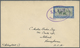 Br Ägypten: 1932 SHIP MAIL: "S.S. TAIF / KHEDIVIAL MAIL LINE" Large Oval H/s In Violet On Cover Address - 1915-1921 Protectorat Britannique